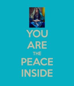 you are the peace